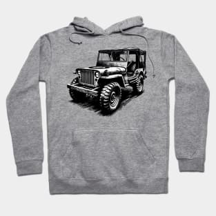 Willys Jeep Hoodie